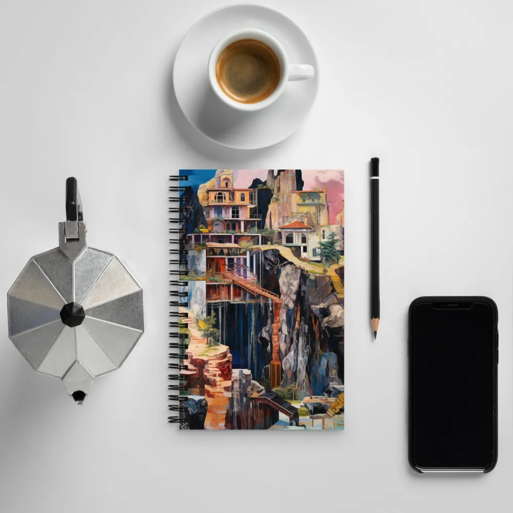 Dreamscape of Structures | Spiral Notebook