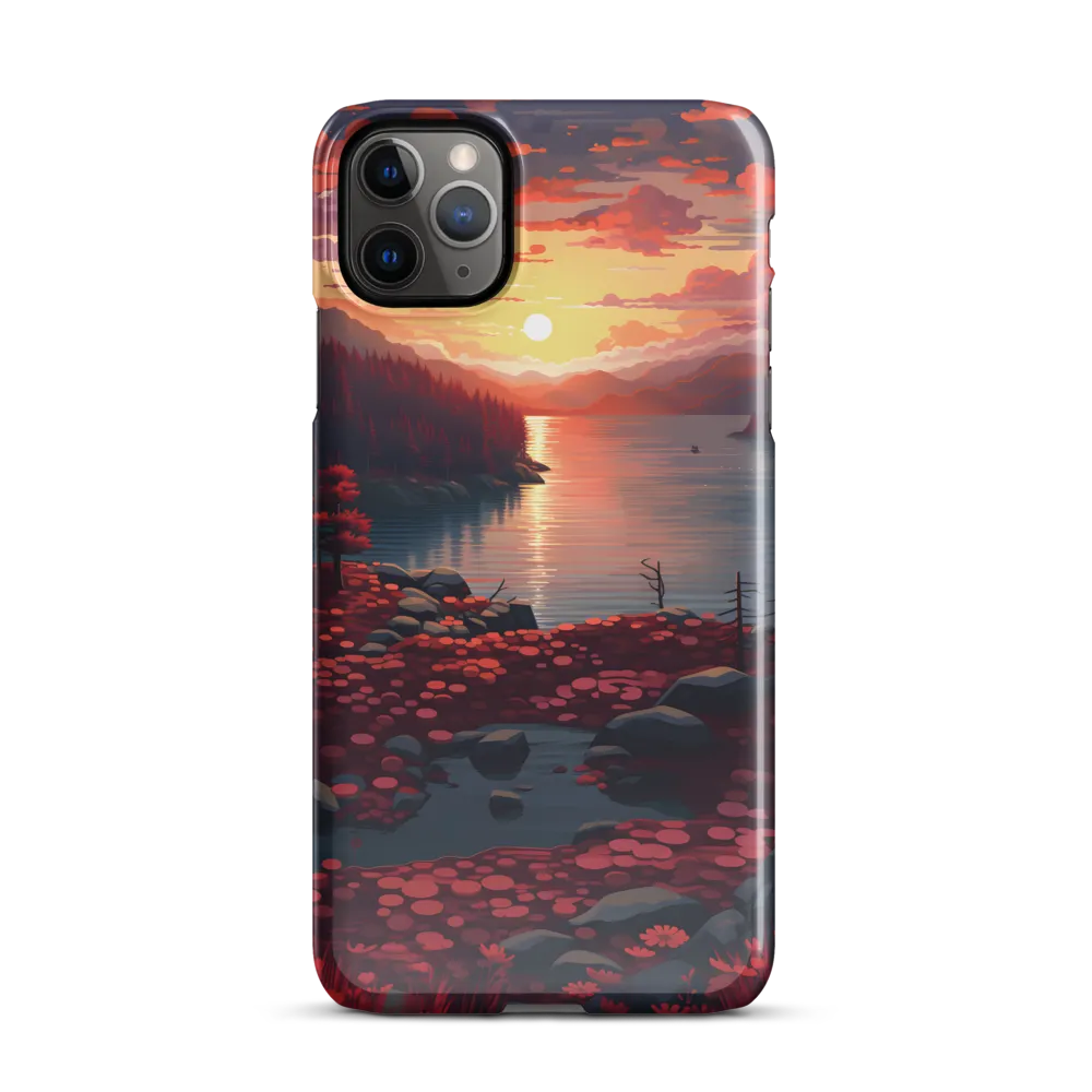 Serenity at Dusk | Phone Case |  11 Pro Max | Snap Case | Glossy