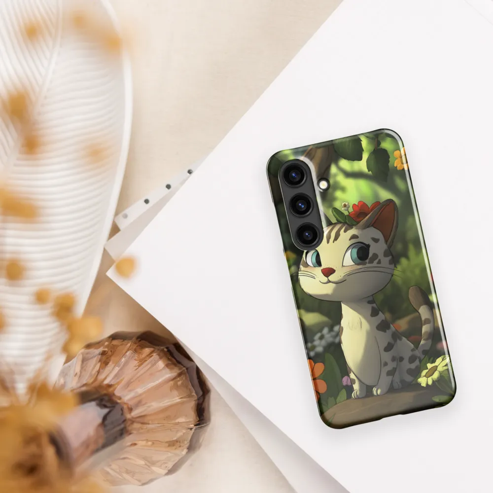 Whimsical Forest Cat