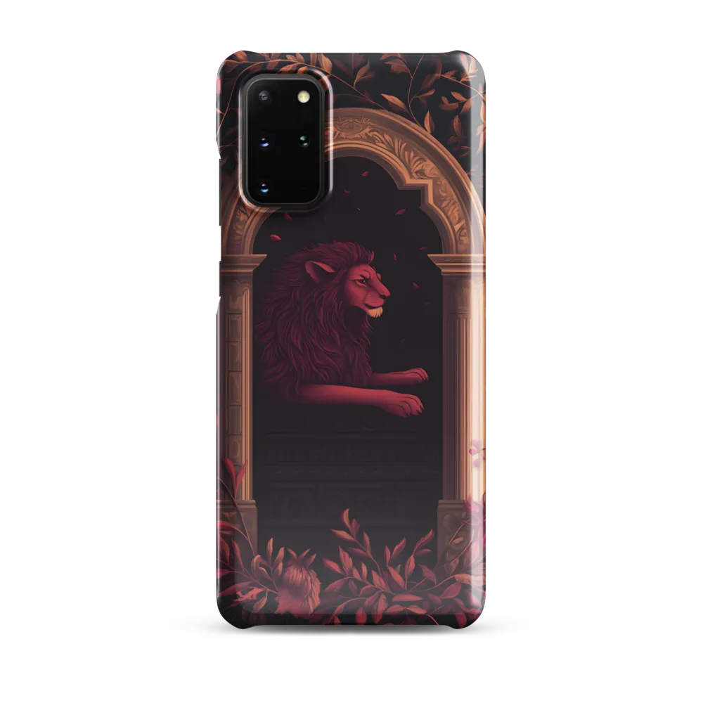 Regal Serenity: A Lion's Rest