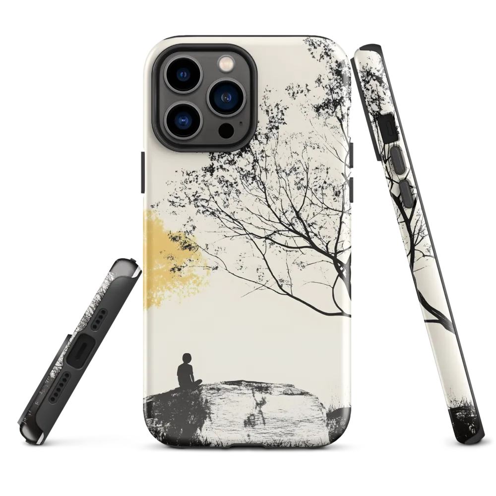 Whispers of Solitude | Phone Case |  13 Pro Max | Tough Case | Glossy