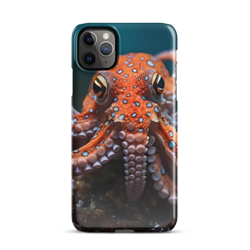 Curiosity of the Deep: The Orange Octopus | Phone Case |  11 Pro Max | Snap Case | Glossy