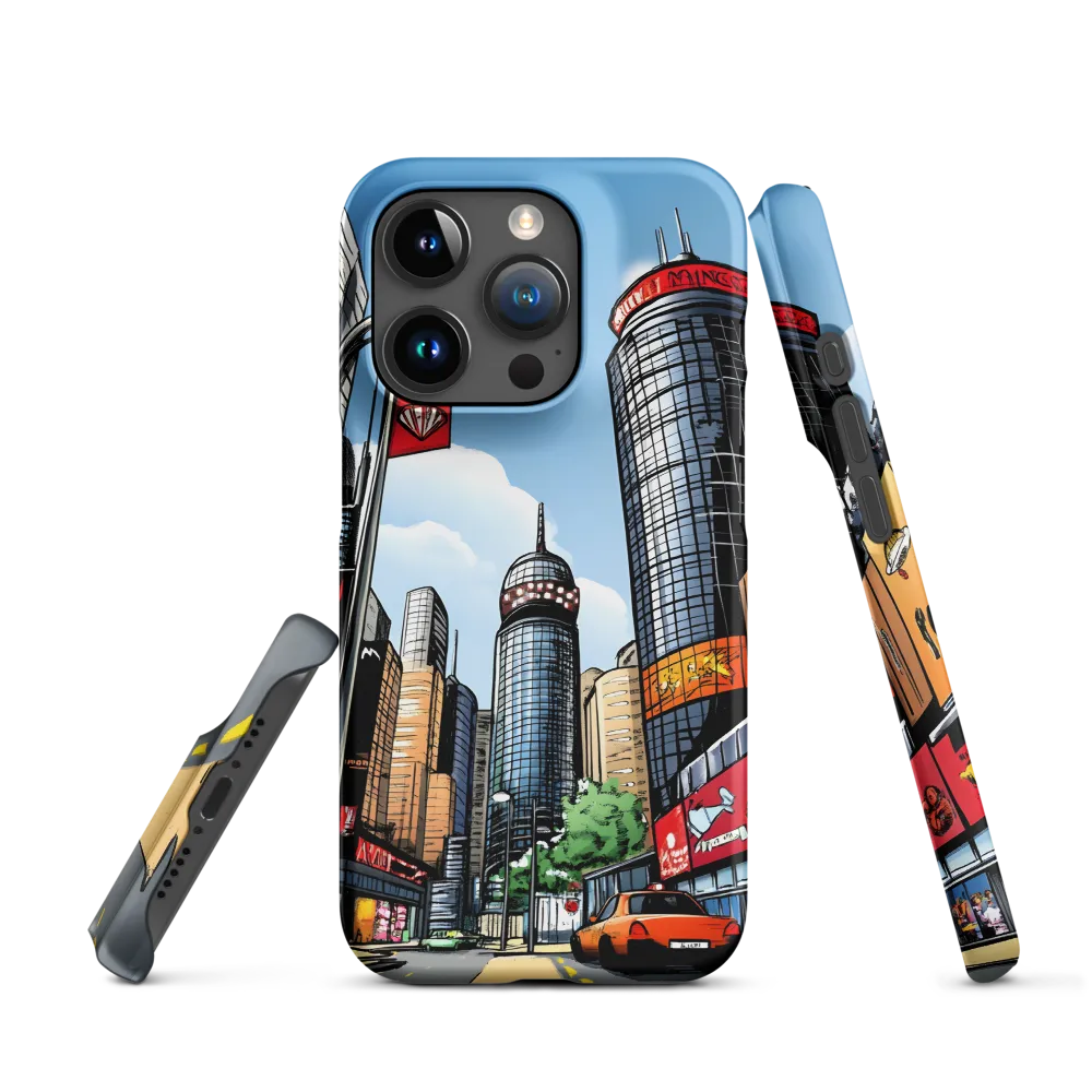 Urban Pulse: A Comic Cityscape
