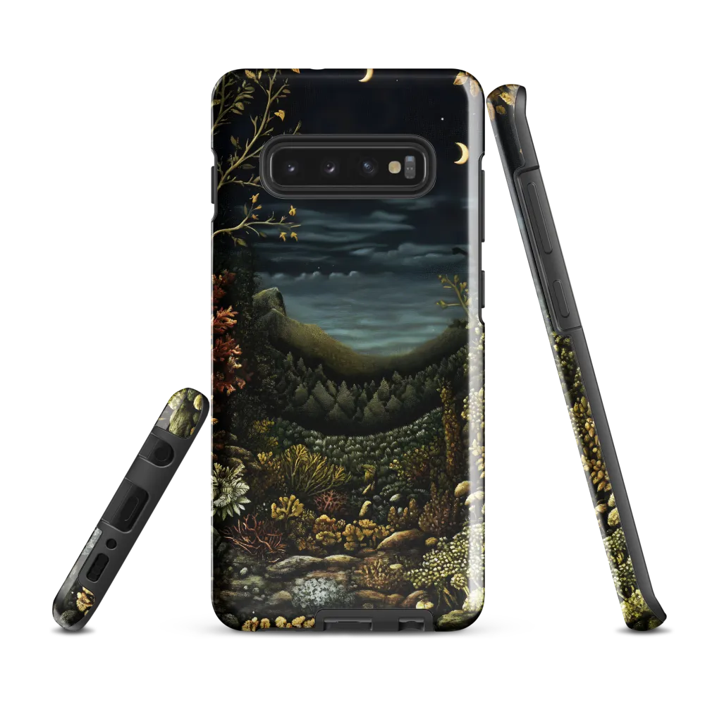 Celestial Reverie in a Serene Landscape | Phone Case |  S10 Plus | Tough Case | Glossy