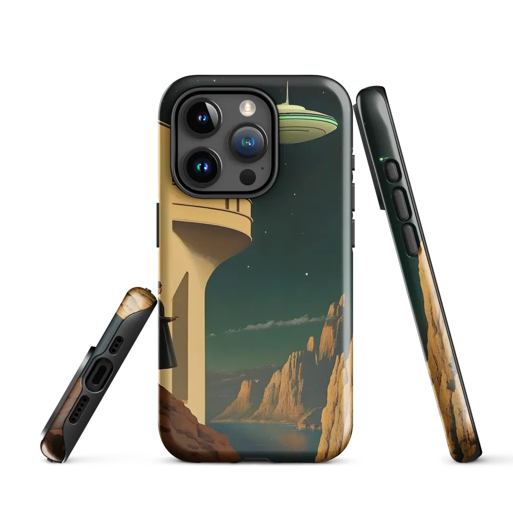 Encountering the Unknown | Phone Case |  15 Pro | Tough Case | Glossy