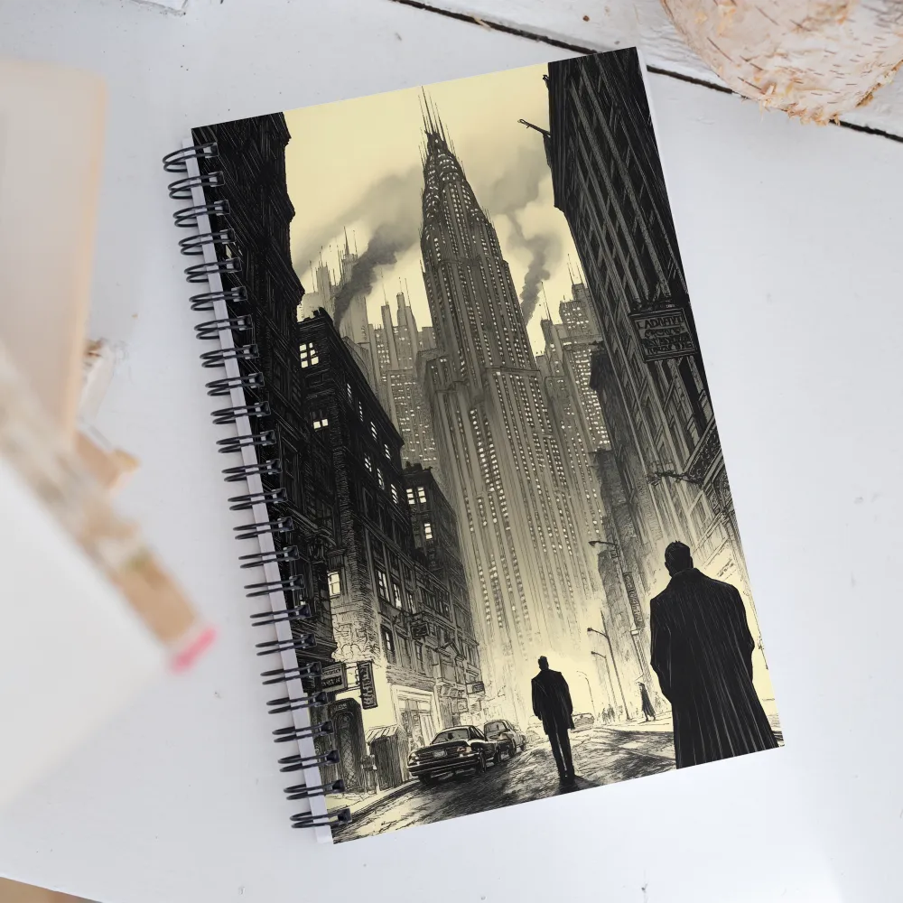 Echoes of the City | Spiral Notebook