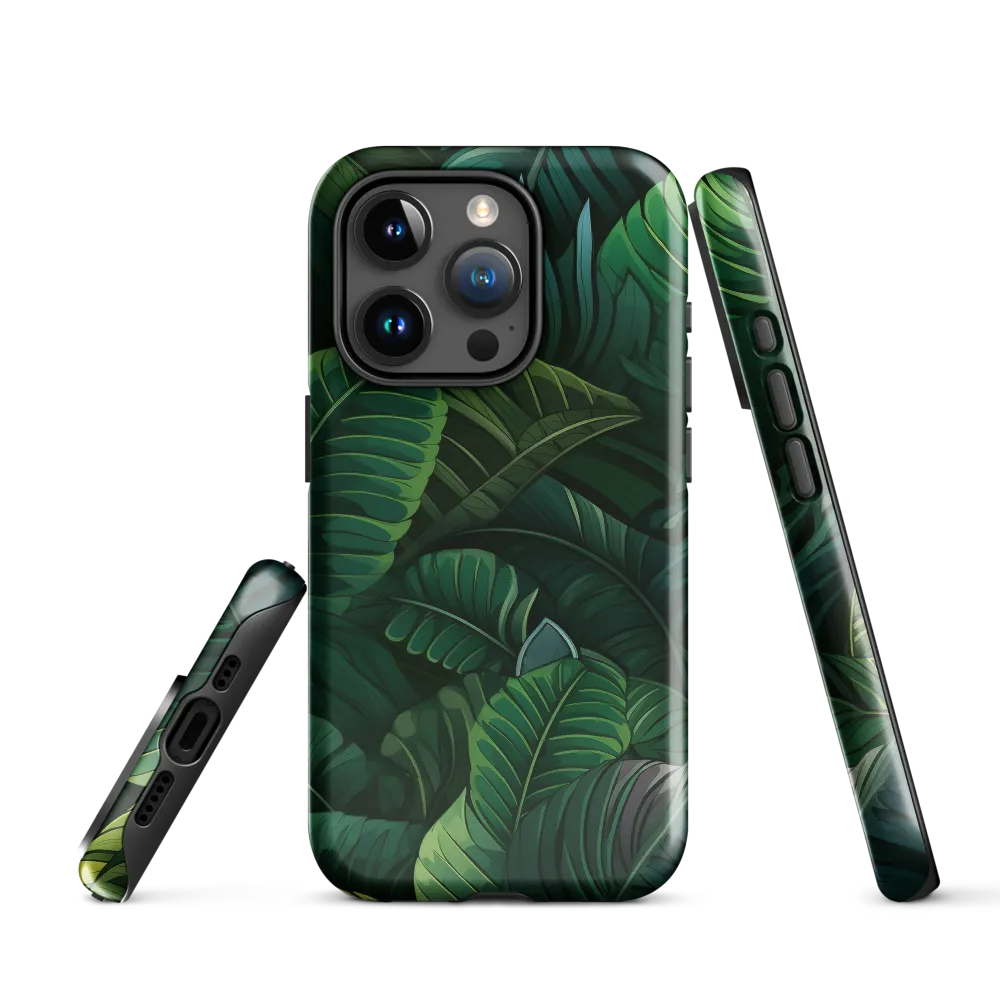 Lush Canopy: A Tropical Foliage Study