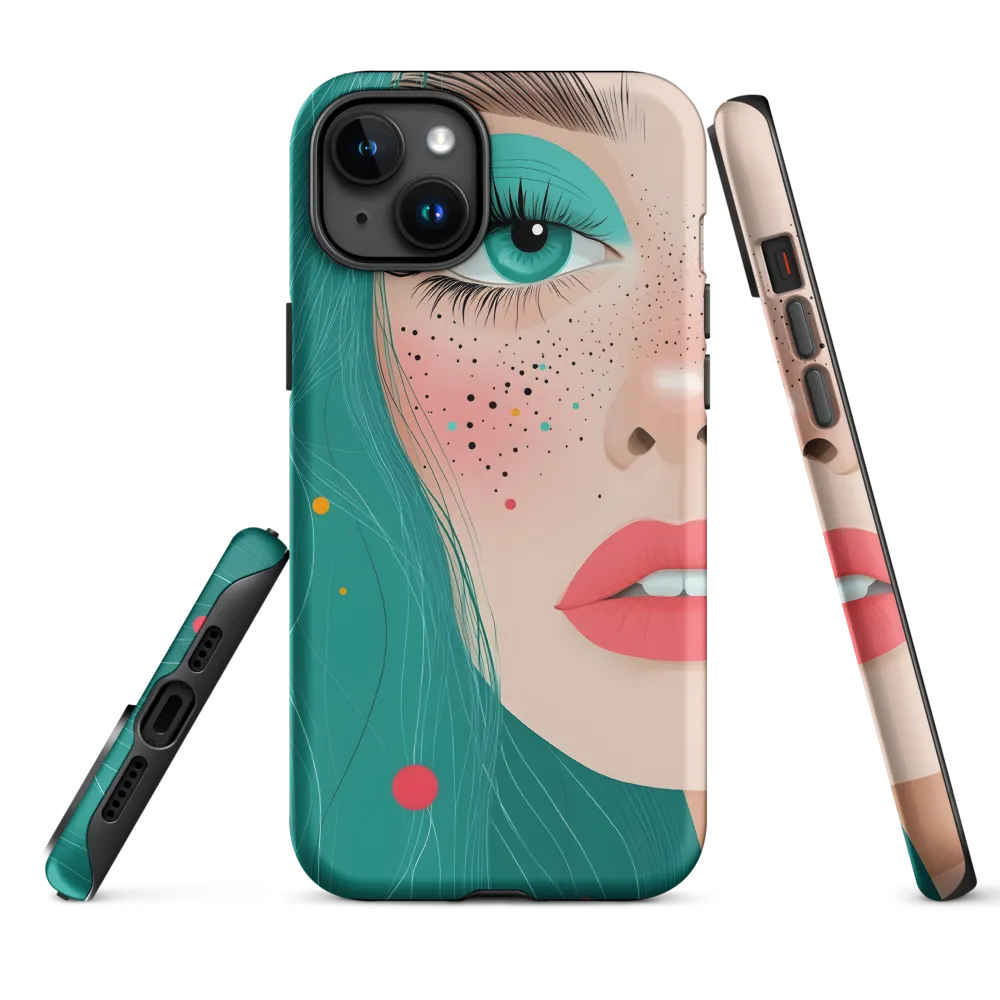 A Playful Portrait: Turquoise Temptation