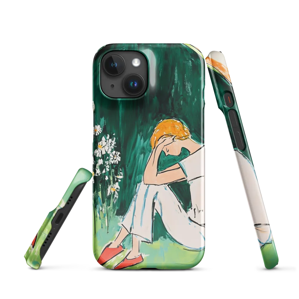 Silent Sorrow | Phone Case |  15 | Snap Case | Glossy