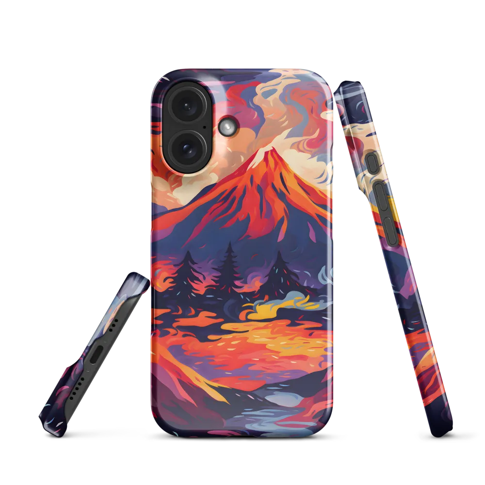 Fiery Majesty | Phone Case |  16 | Snap Case | Glossy