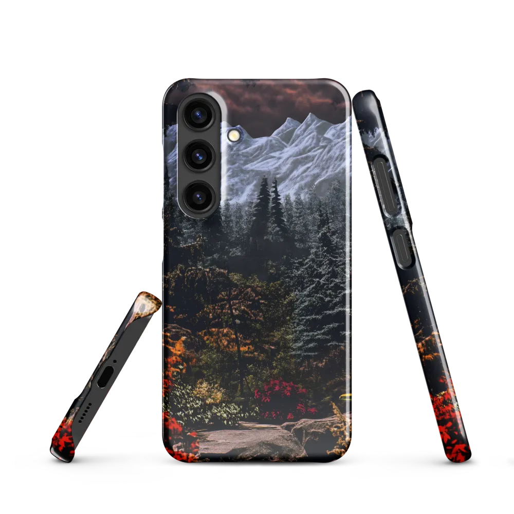 Mystical Mountain Reverie | Phone Case |  S24 | Snap Case | Glossy