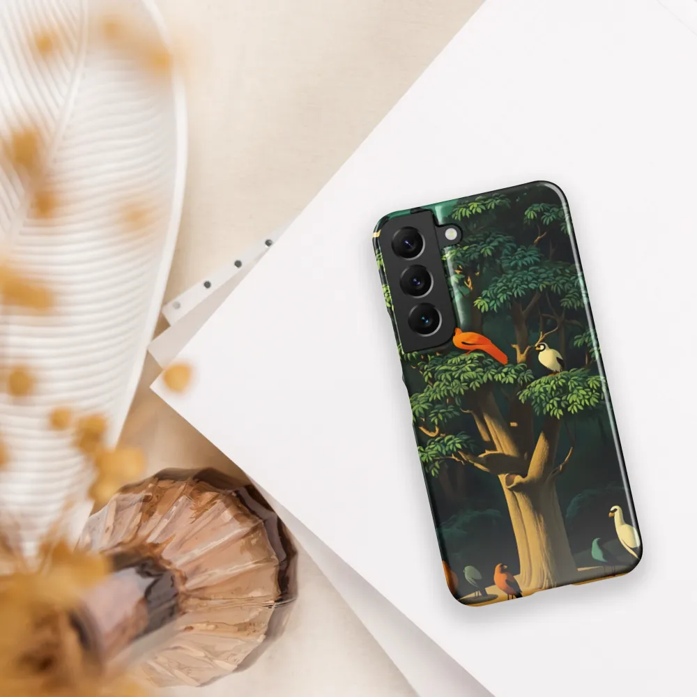 Harmony in Color: A Surreal Bird Symphony