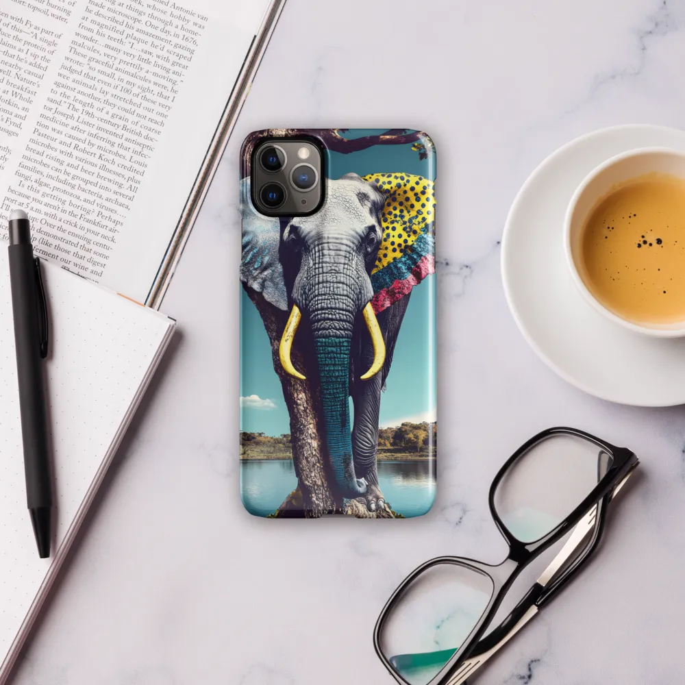 Playful Elegance: The Surreal Elephant | Phone Case |  11 Pro Max | Snap Case | Glossy