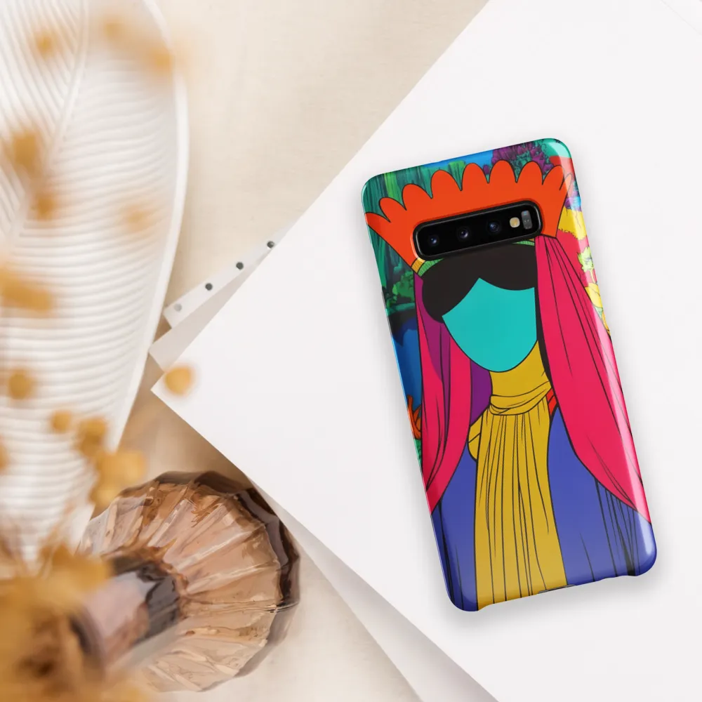 Crowned Surrealism | Phone Case |  S10 Plus | Snap Case | Glossy