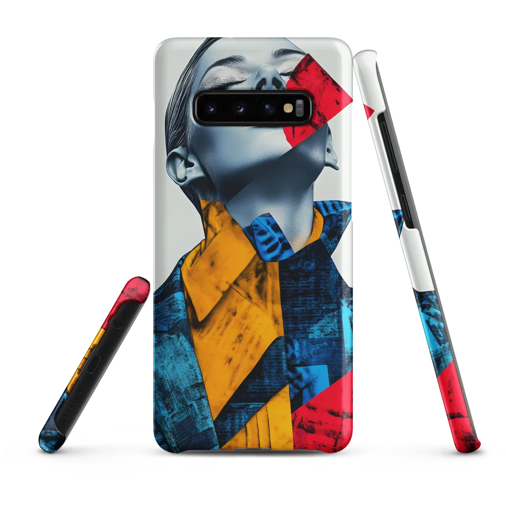 Fragmented Confidence: A Surreal Fashion Portrait