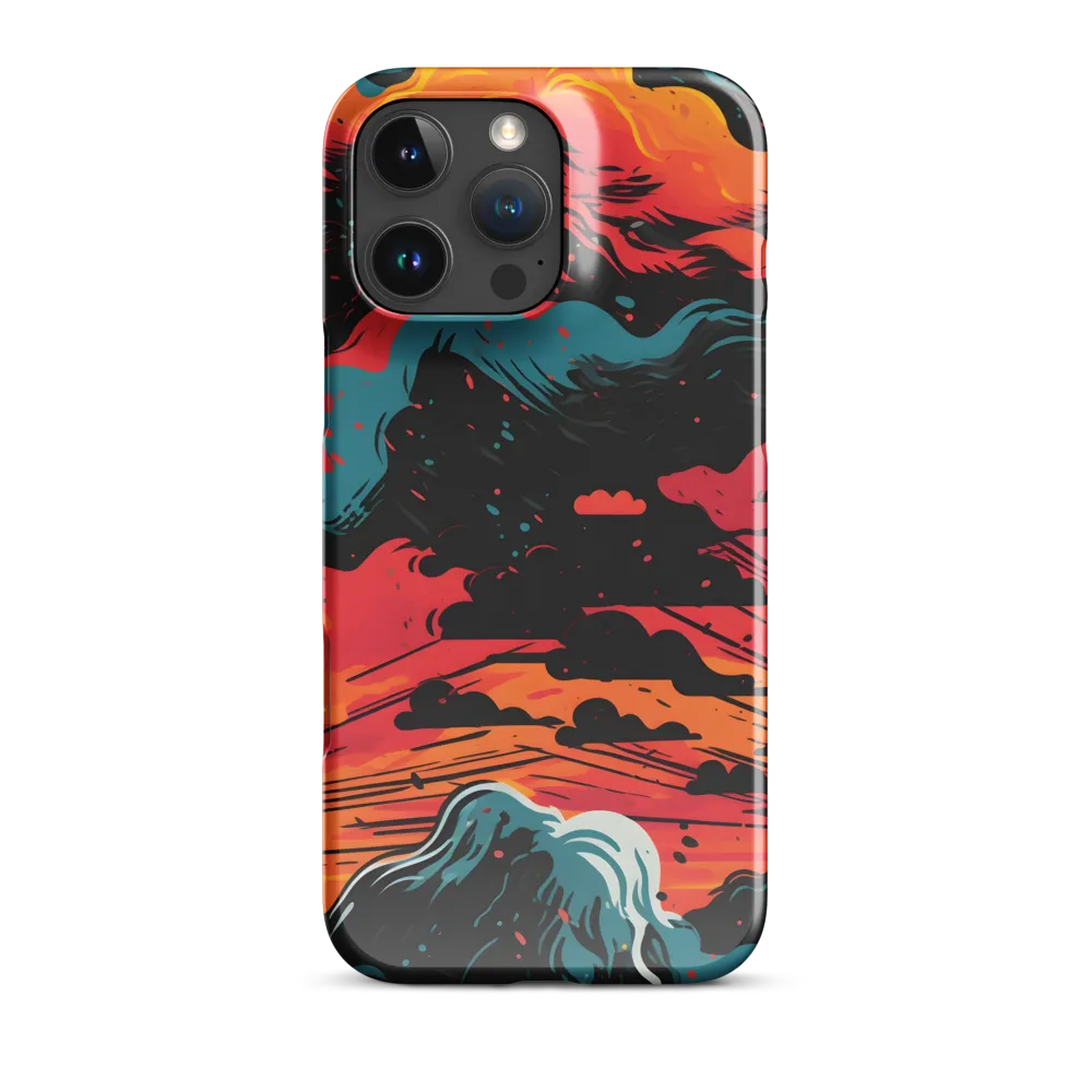 Ethereal Twilight: A Dramatic Landscape in Motion