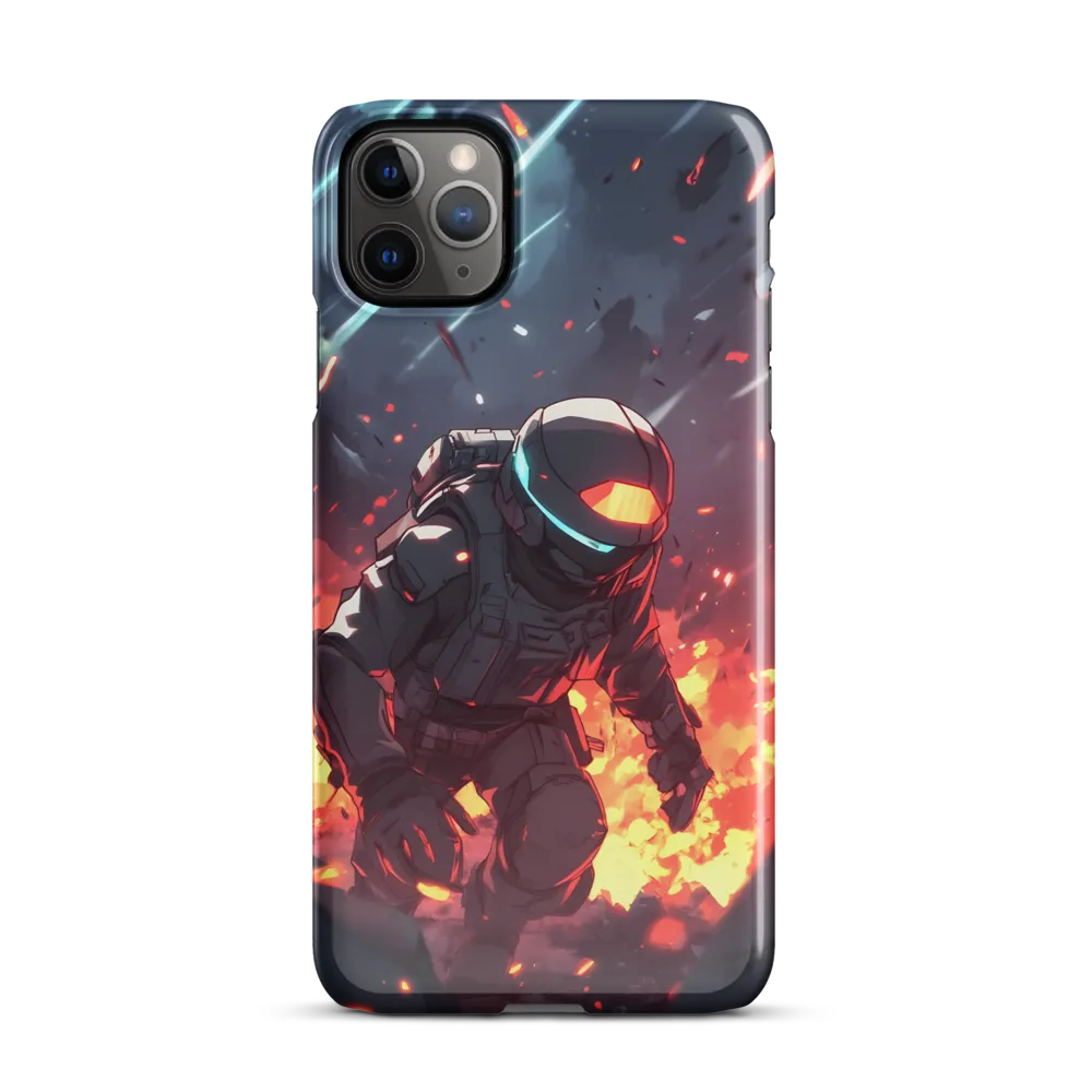 Astronaut Amidst Chaos | Phone Case |  11 Pro Max | Snap Case | Glossy