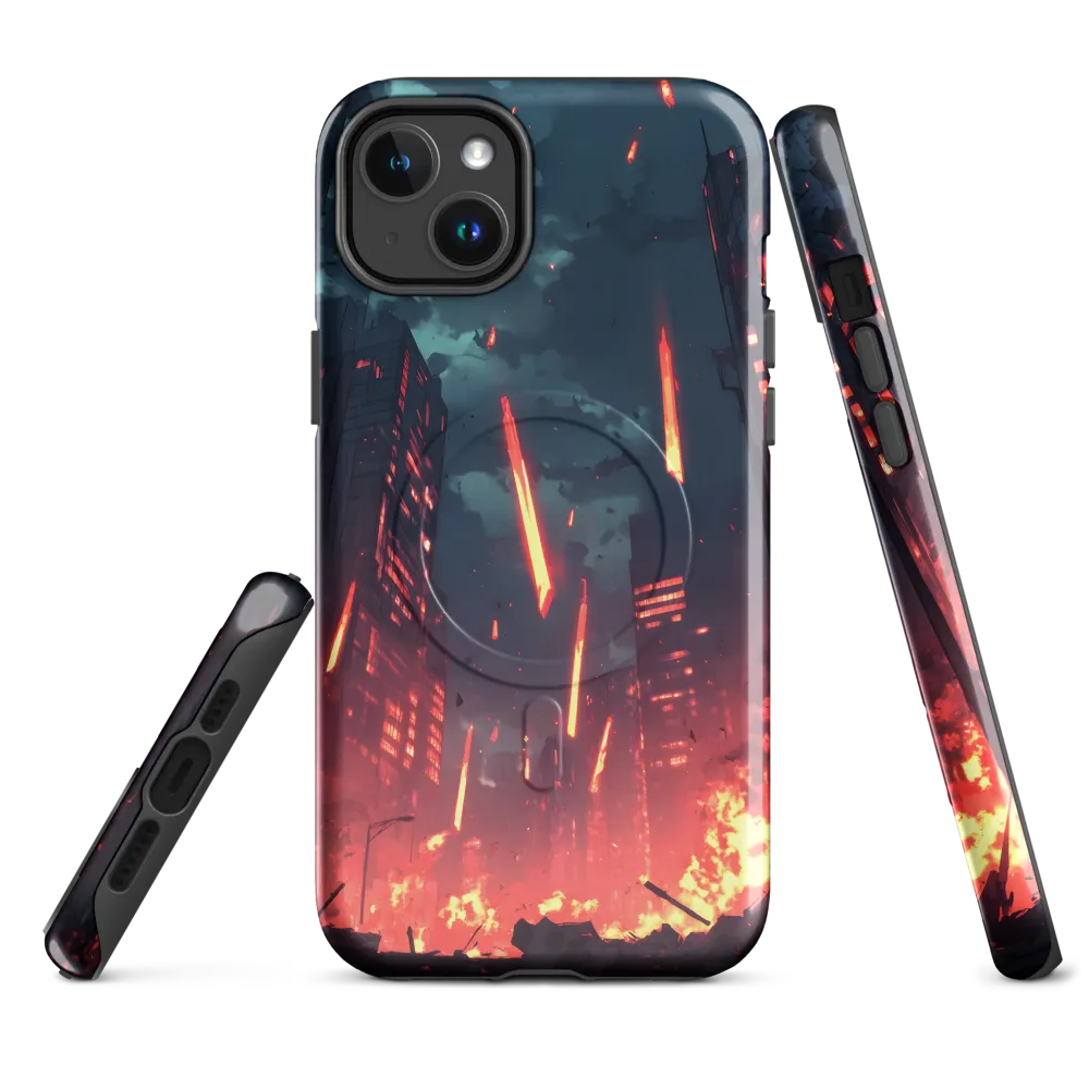 City of Ashes | Phone Case |  14 Plus | MagSafe® Tough Case | Glossy