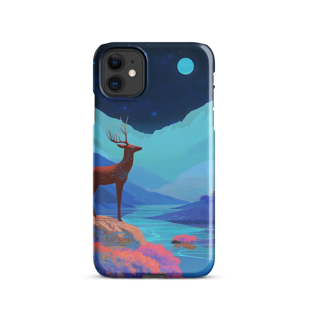 Cosmic Serenity: The Starlit Stag