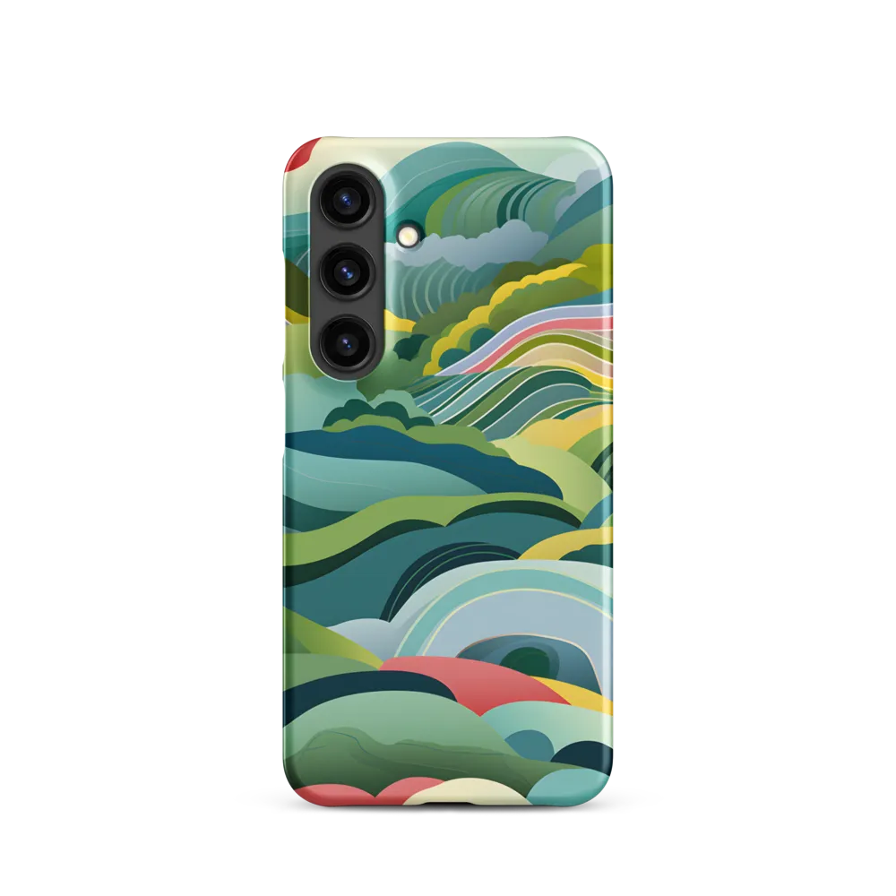 Waves of Serenity | Phone Case |  S24 | Snap Case | Matte