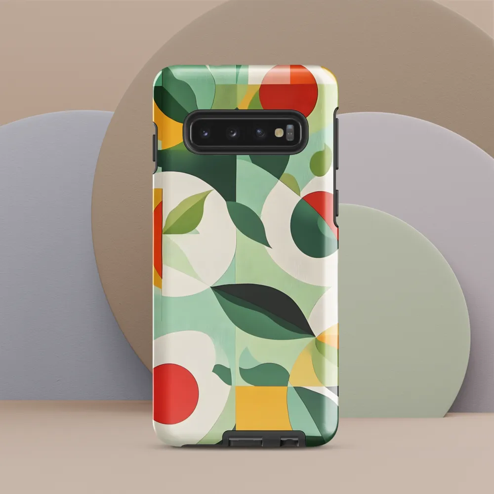 Harmony in Shapes: A Playful Abstract Design