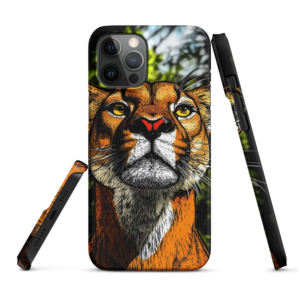 Regal Gaze: The Lioness in Focus