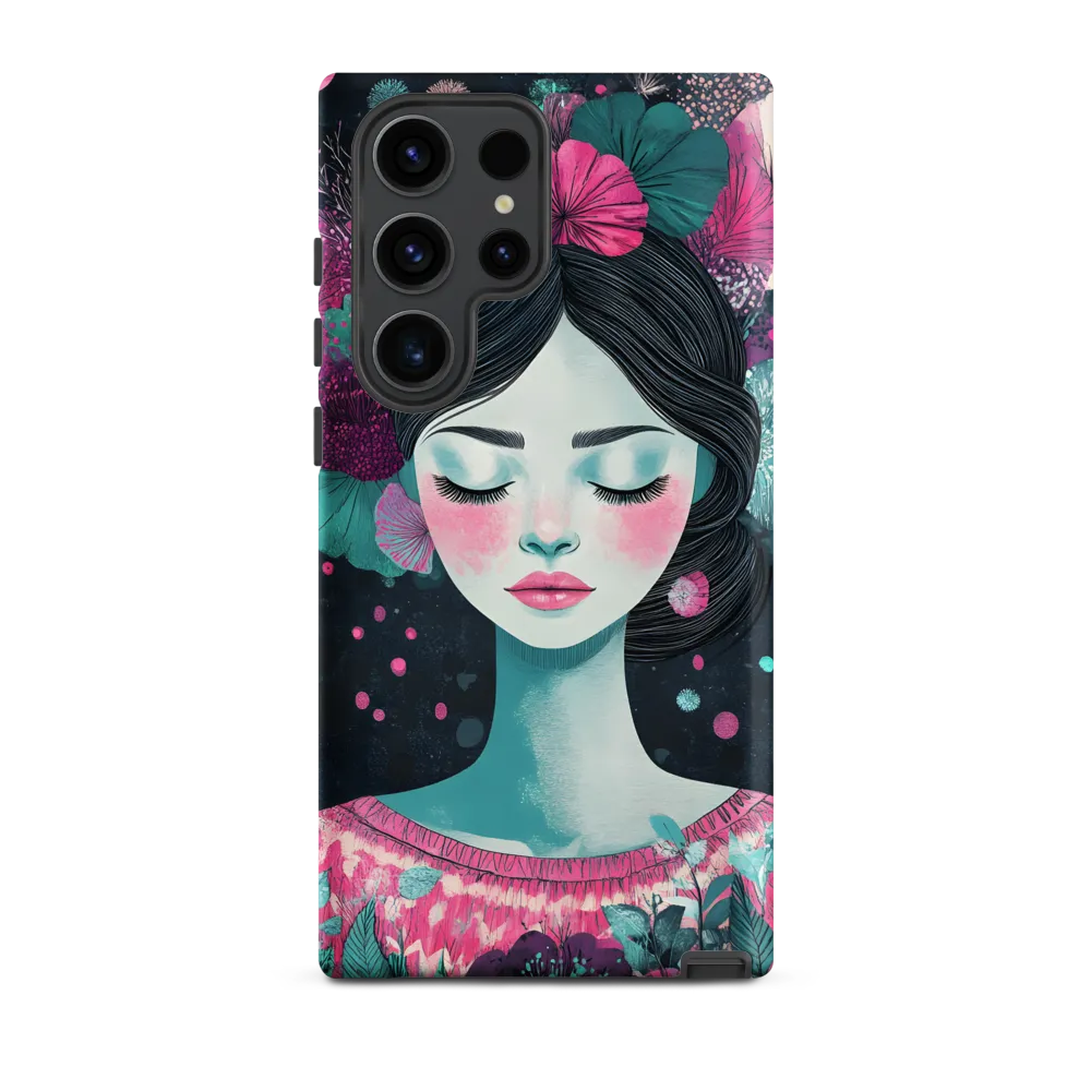 Embrace of Floral Serenity