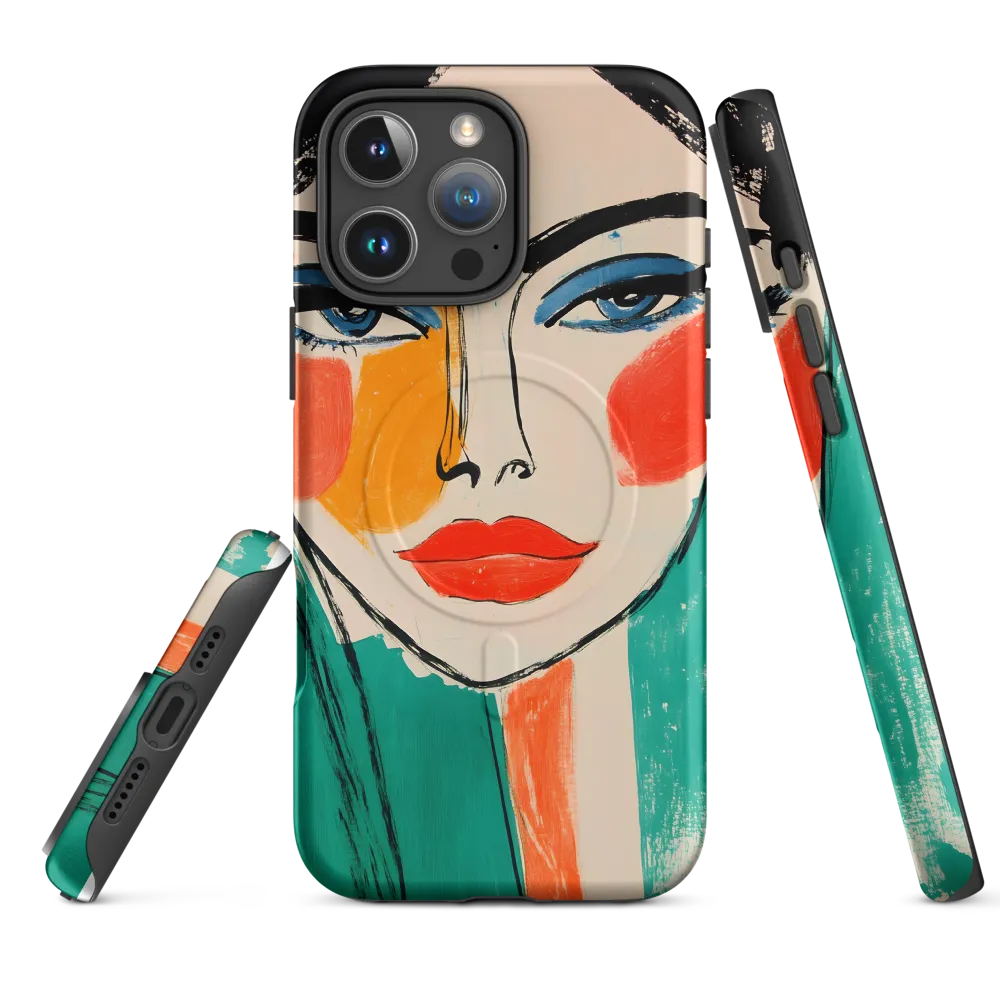 Vivid Portrait of a Modern Muse