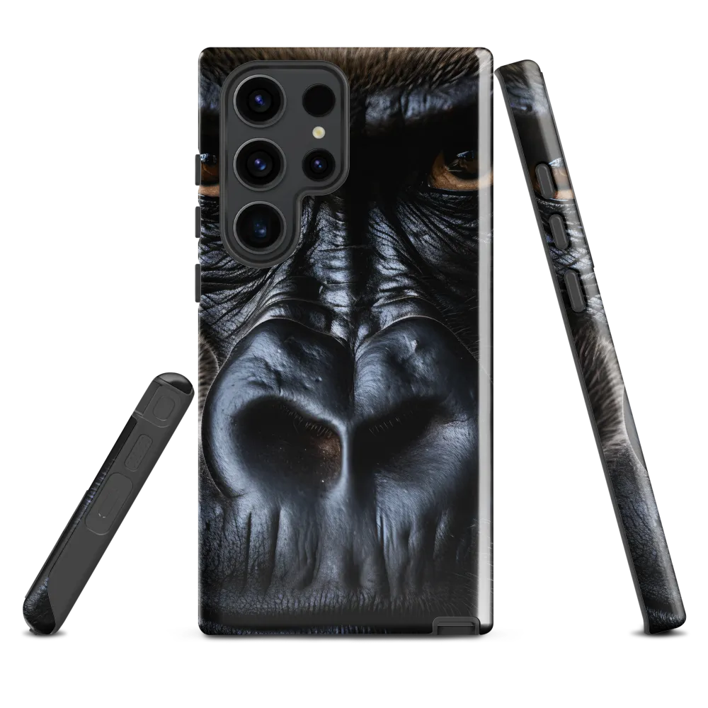 Gaze of the Wild: A Gorilla's Portrait