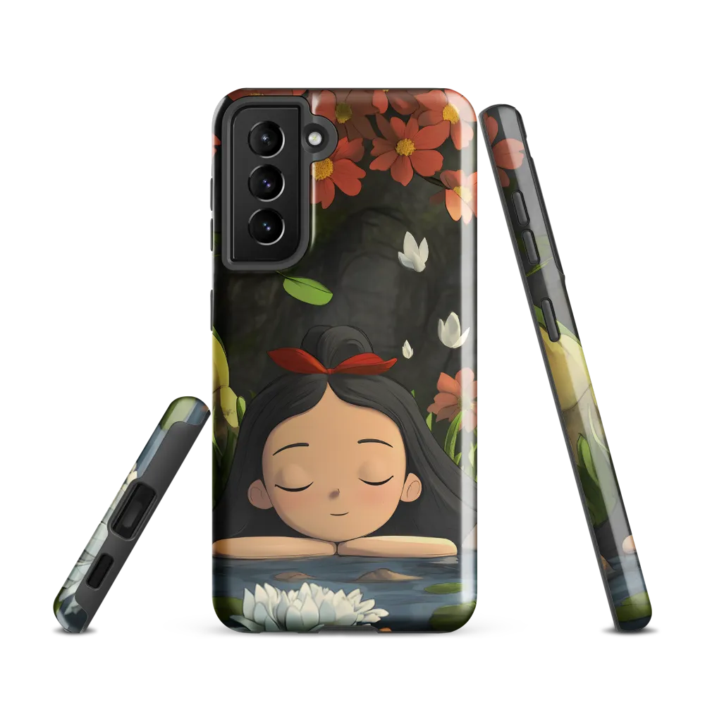 Tranquility by the Waterside | Phone Case |  S21 | Tough Case | Glossy
