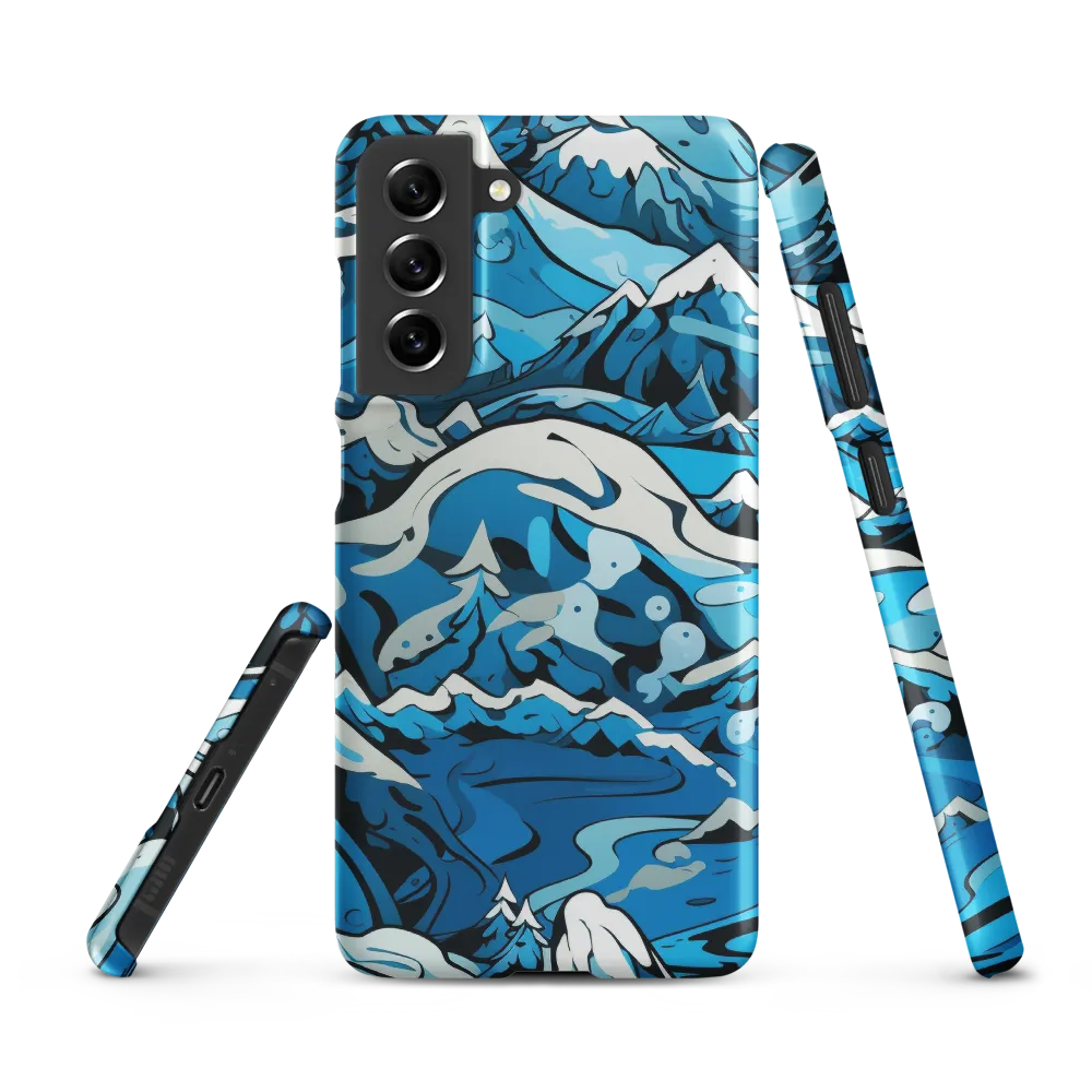 Frozen Harmony: A Blue Mountain Odyssey