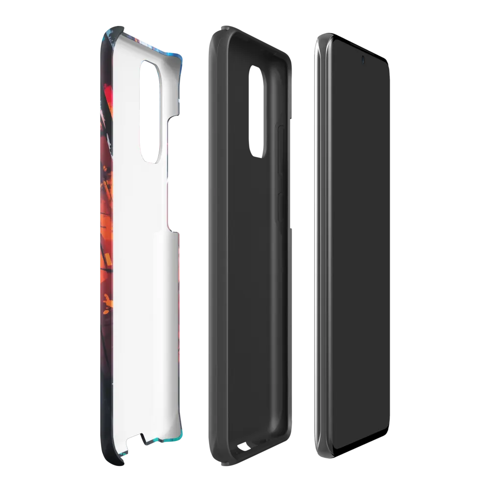 Silhouette in the Urban Abyss | Phone Case |  S20 Plus | Tough Case | Matte