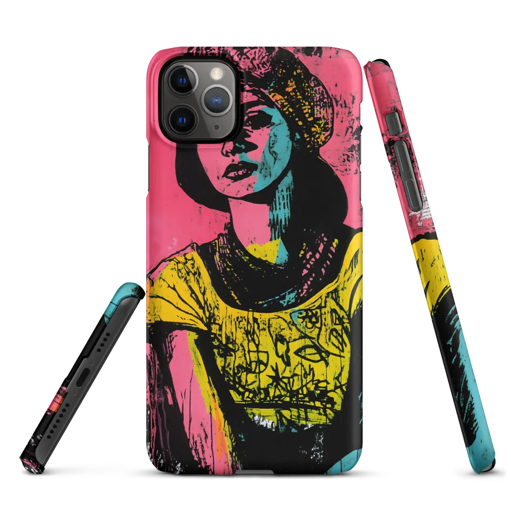 Urban Elegance: A Graffiti Portrait