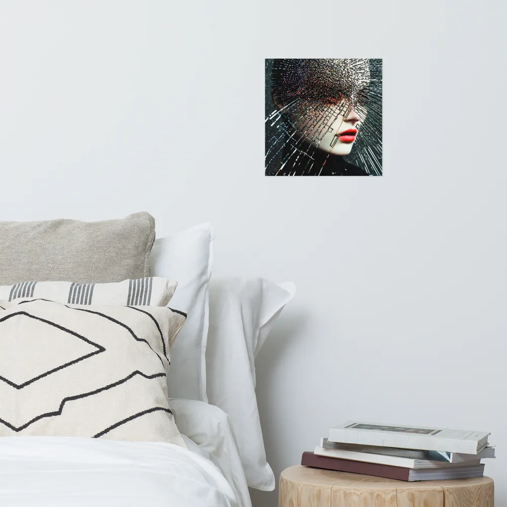 Fractured Identity | Poster | 12″×12″