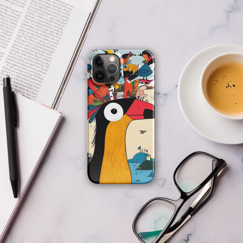 The Whimsical Birdscape | Phone Case |  12 Pro Max | Snap Case | Glossy
