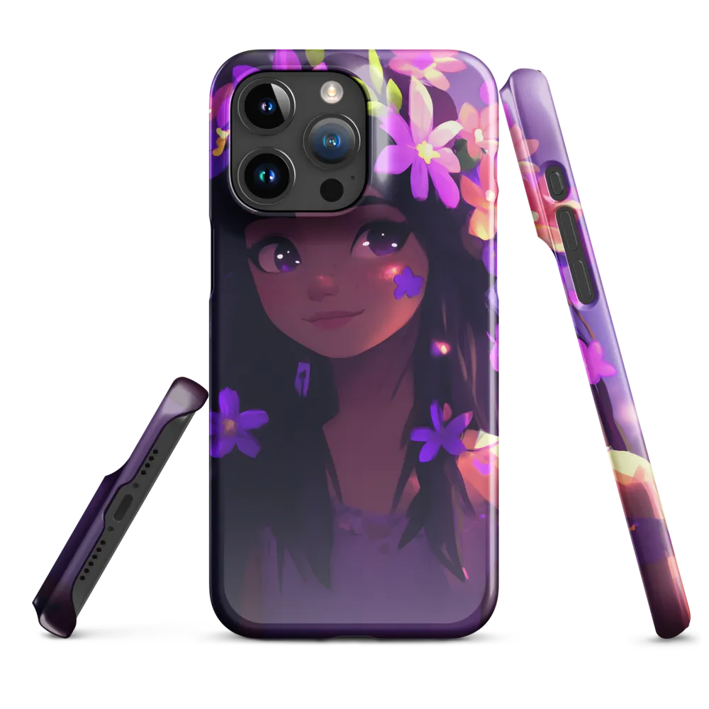 Whispers of Blossoms | Phone Case |  15 Pro Max | Snap Case | Glossy