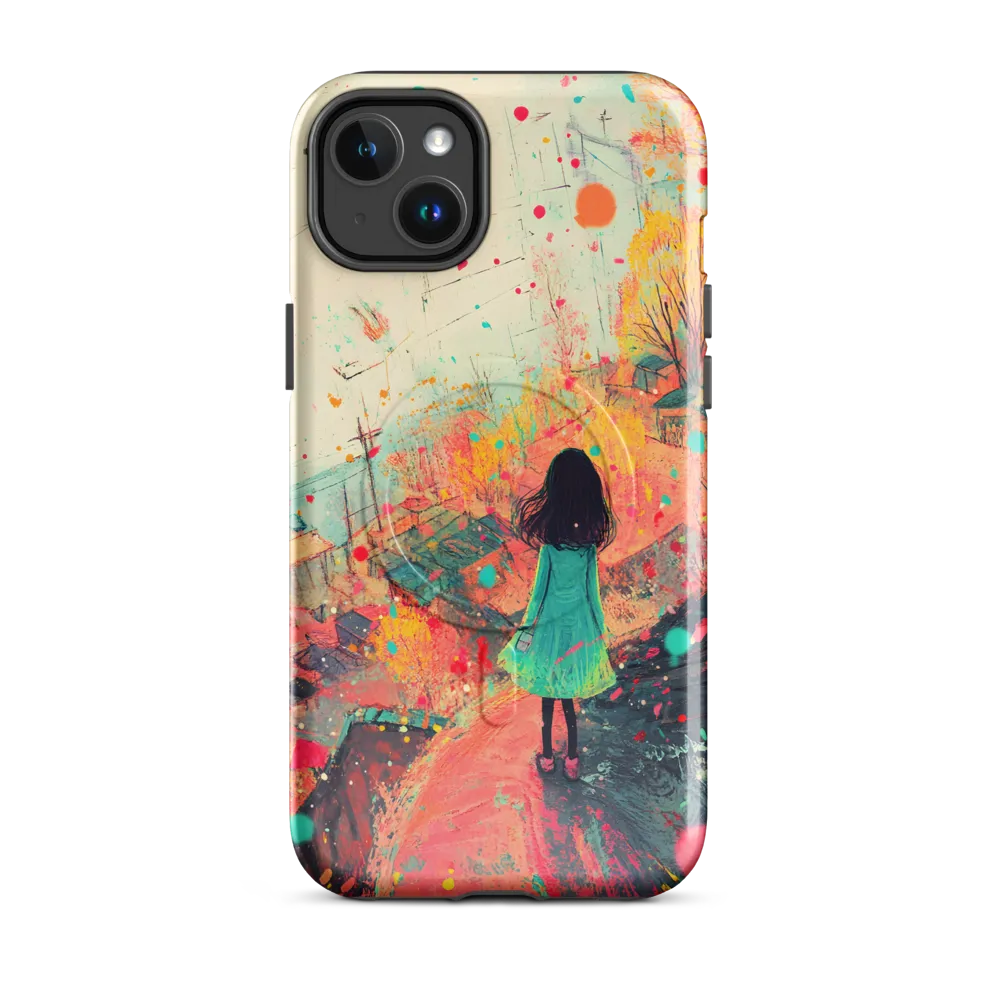 Whispers of Color | Phone Case |  14 Plus | MagSafe® Tough Case | Glossy