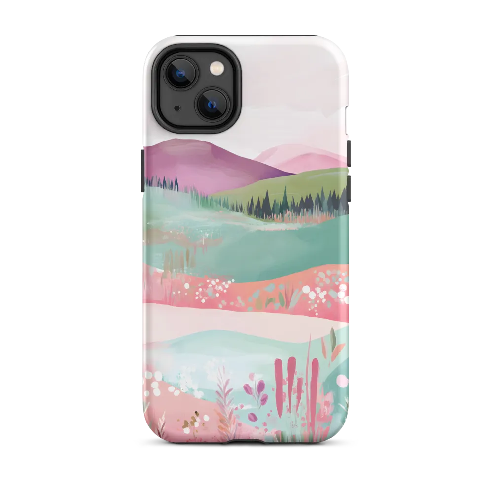 Pastel Meadow, Layered Hills
