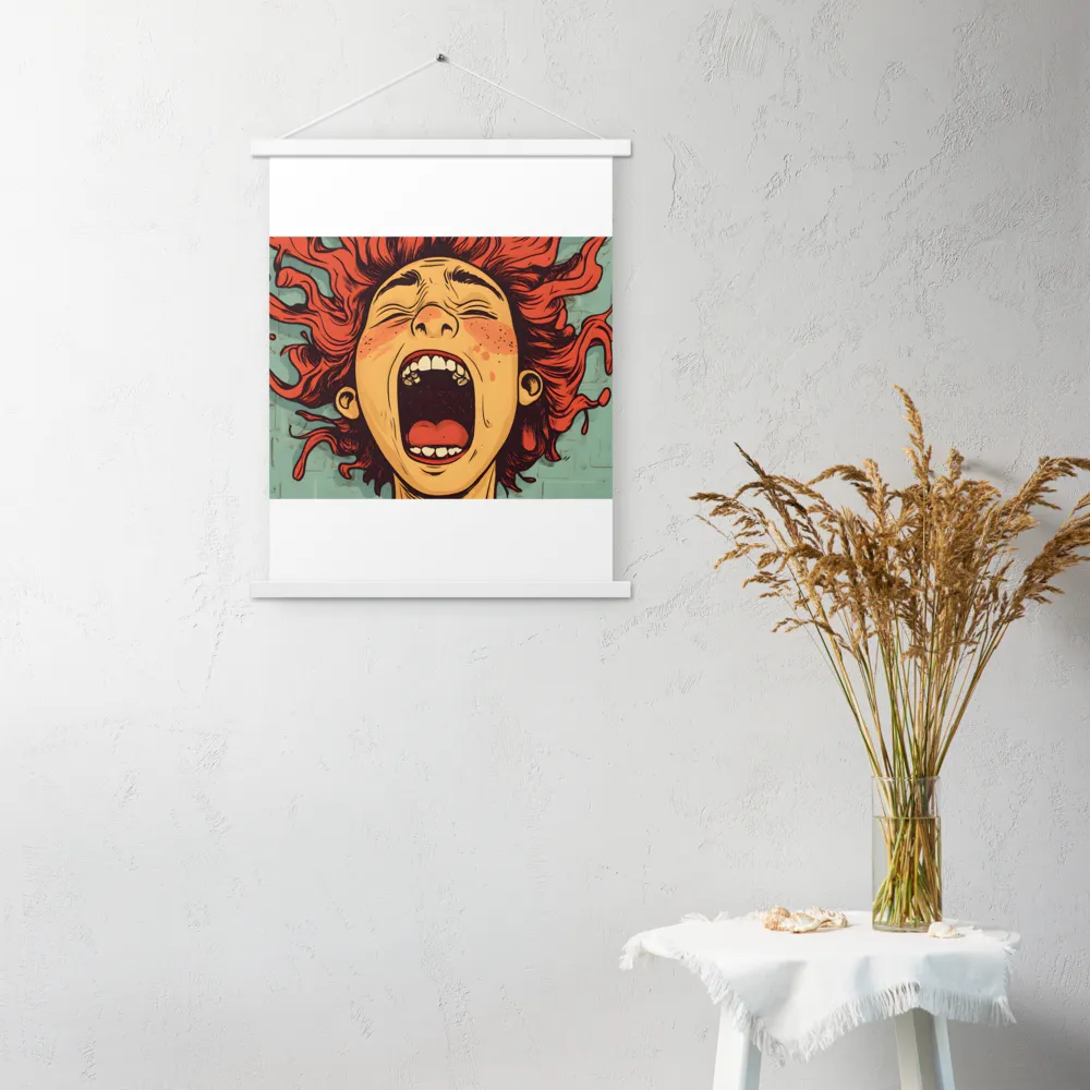 Fury Unleashed | Poster With White Wood Hanger | 18″×24″