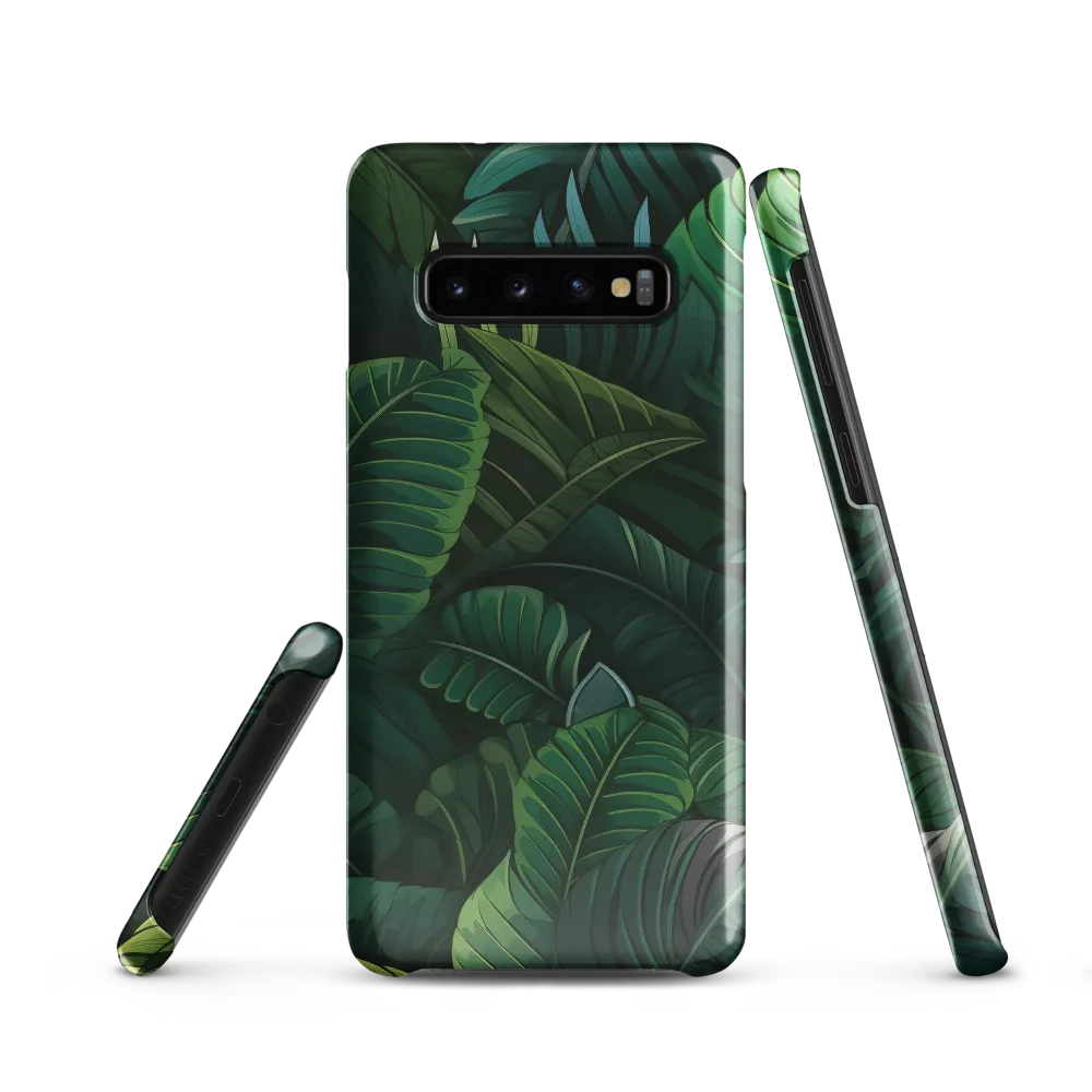 Lush Canopy: A Tropical Foliage Study