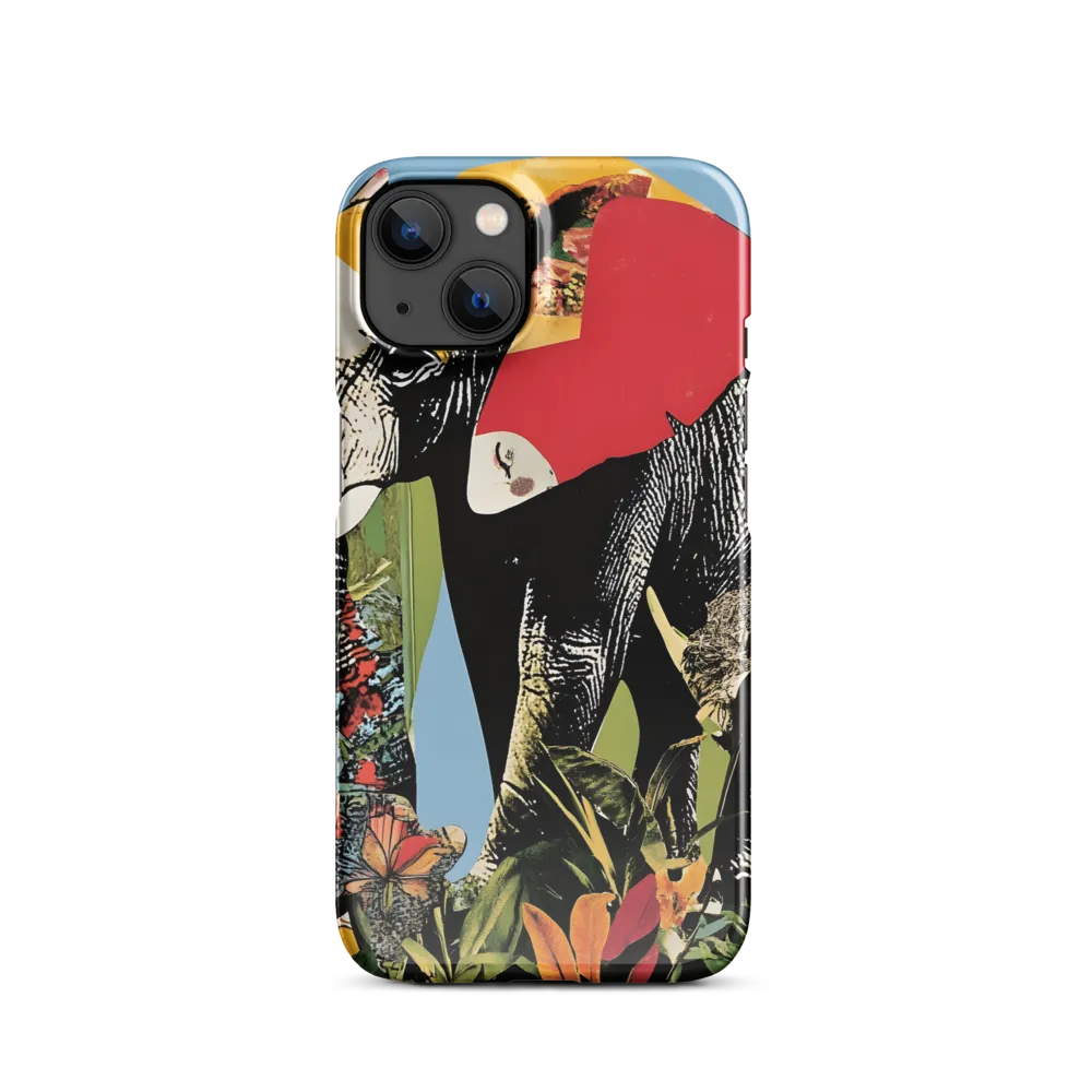 Harmony of Nature: The Elephant's Embrace | Phone Case |  13 | Snap Case | Glossy