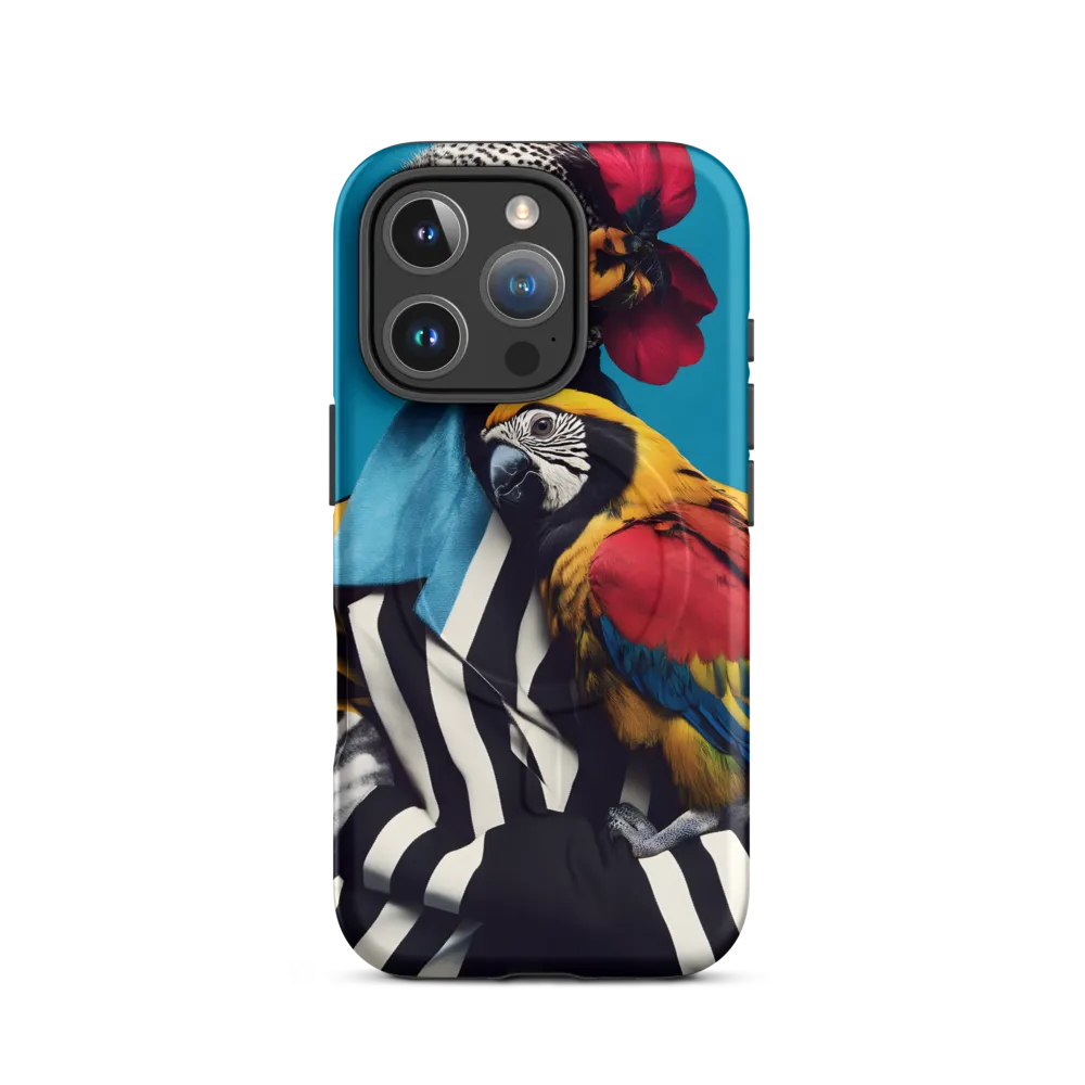 Vibrant Fusion of Flora and Fauna