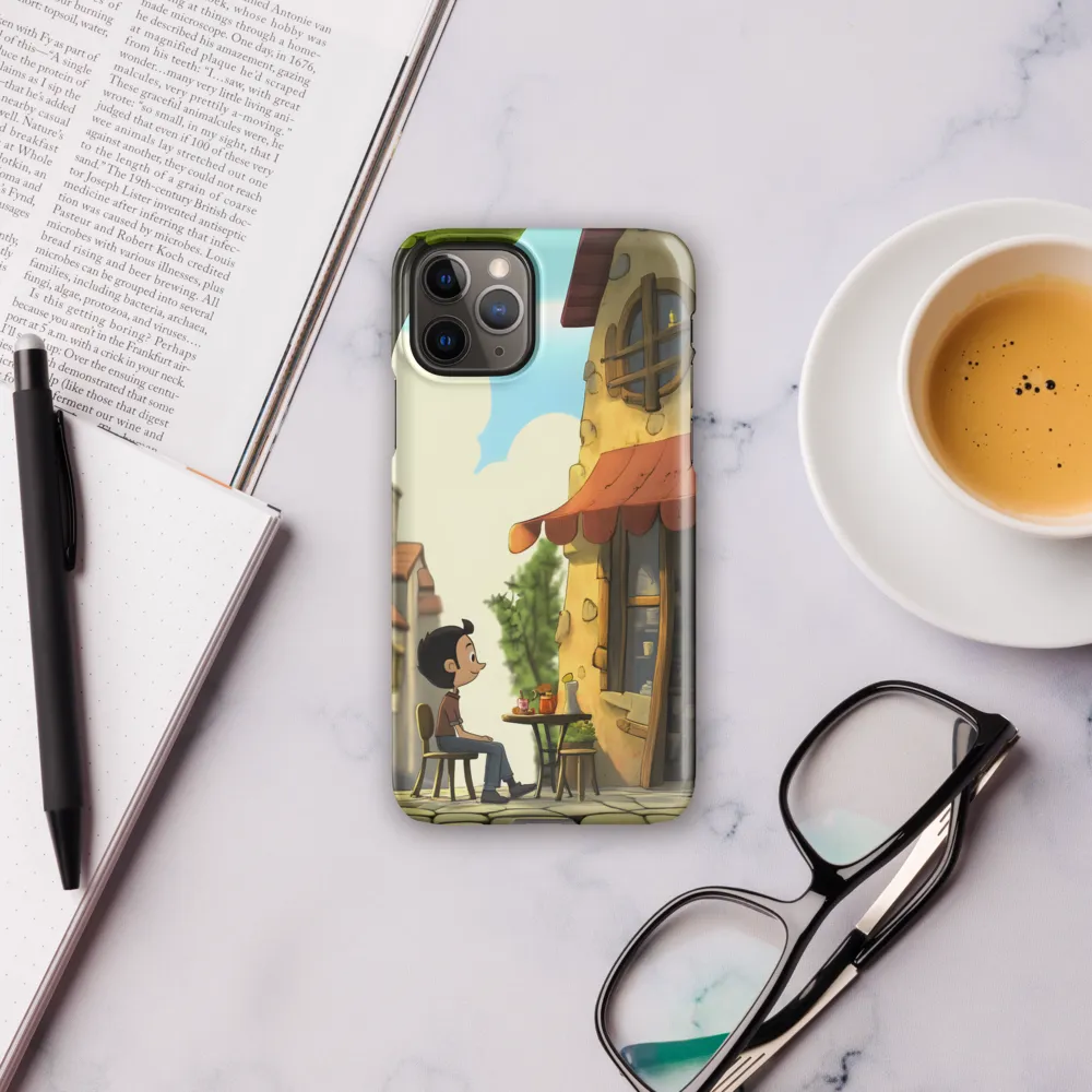 A Moment of Wonder at the Cafe | Phone Case |  11 Pro | Snap Case | Glossy