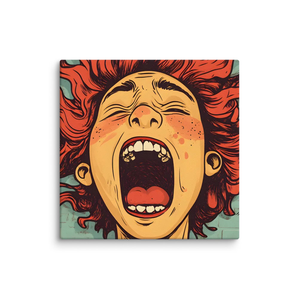 Fury Unleashed | Canvas | 16″×16″