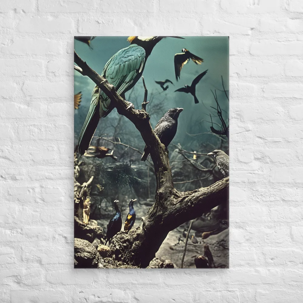 Whispers of the Avian Realm | Canvas | 24″×36″