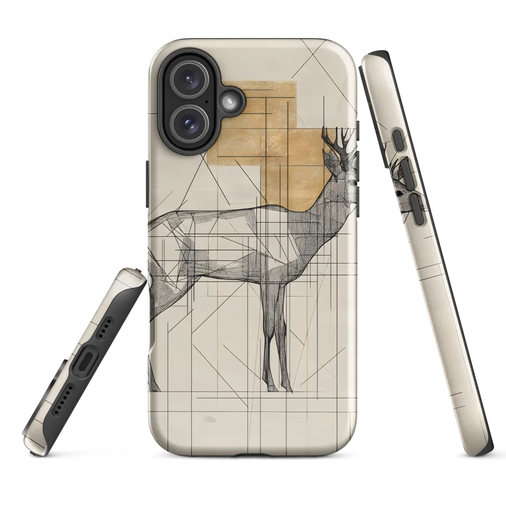 Geometric Elegance: The Majestic Deer