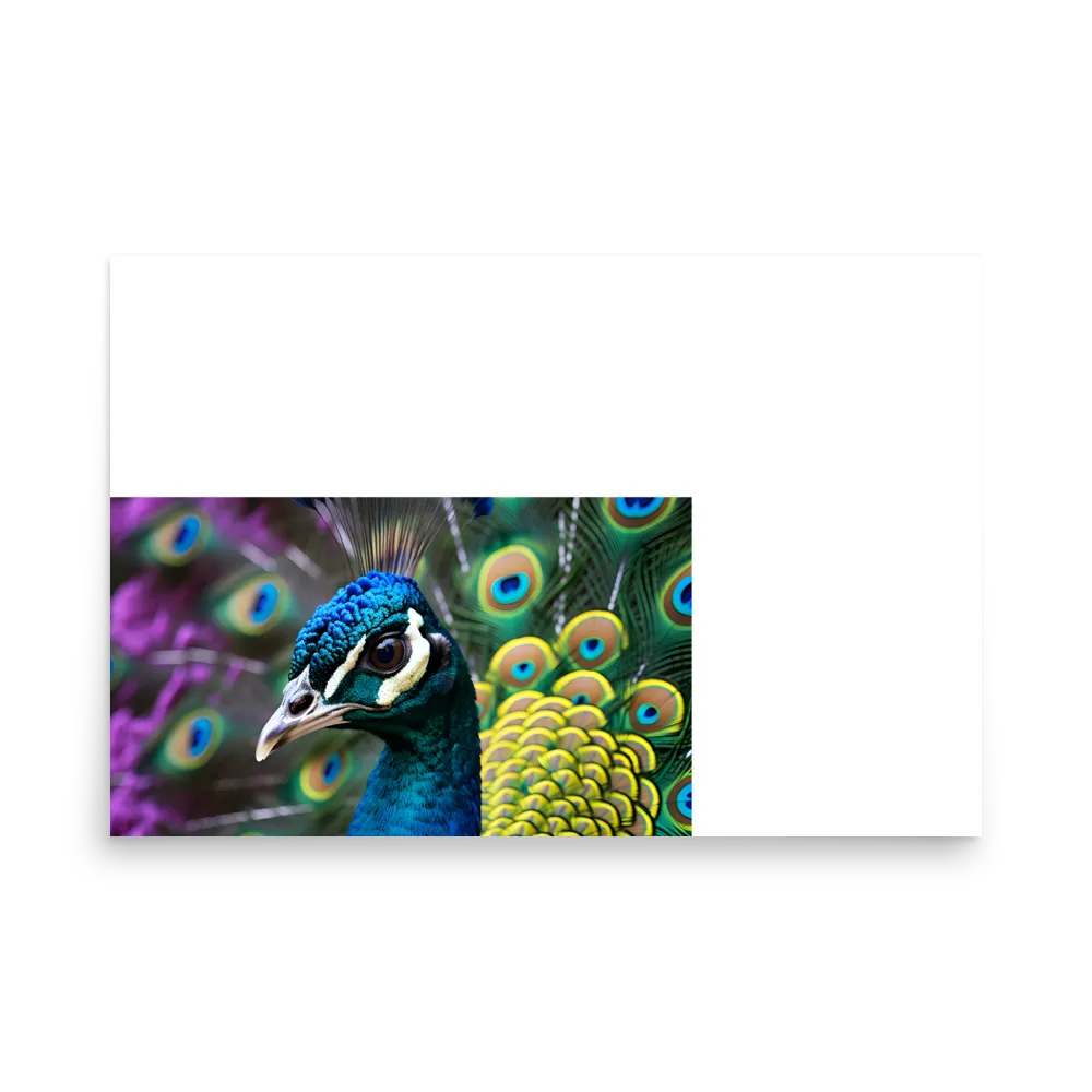 Regal Plumage: The Peacock's Splendor | Poster | 24″×36″