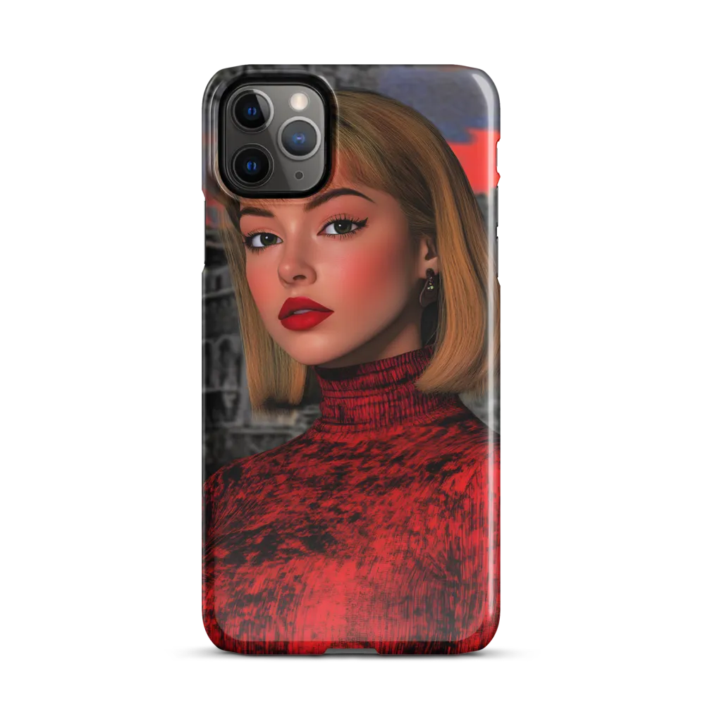 Mystique of the Scarlet Embrace | Phone Case |  11 Pro Max | Snap Case | Glossy