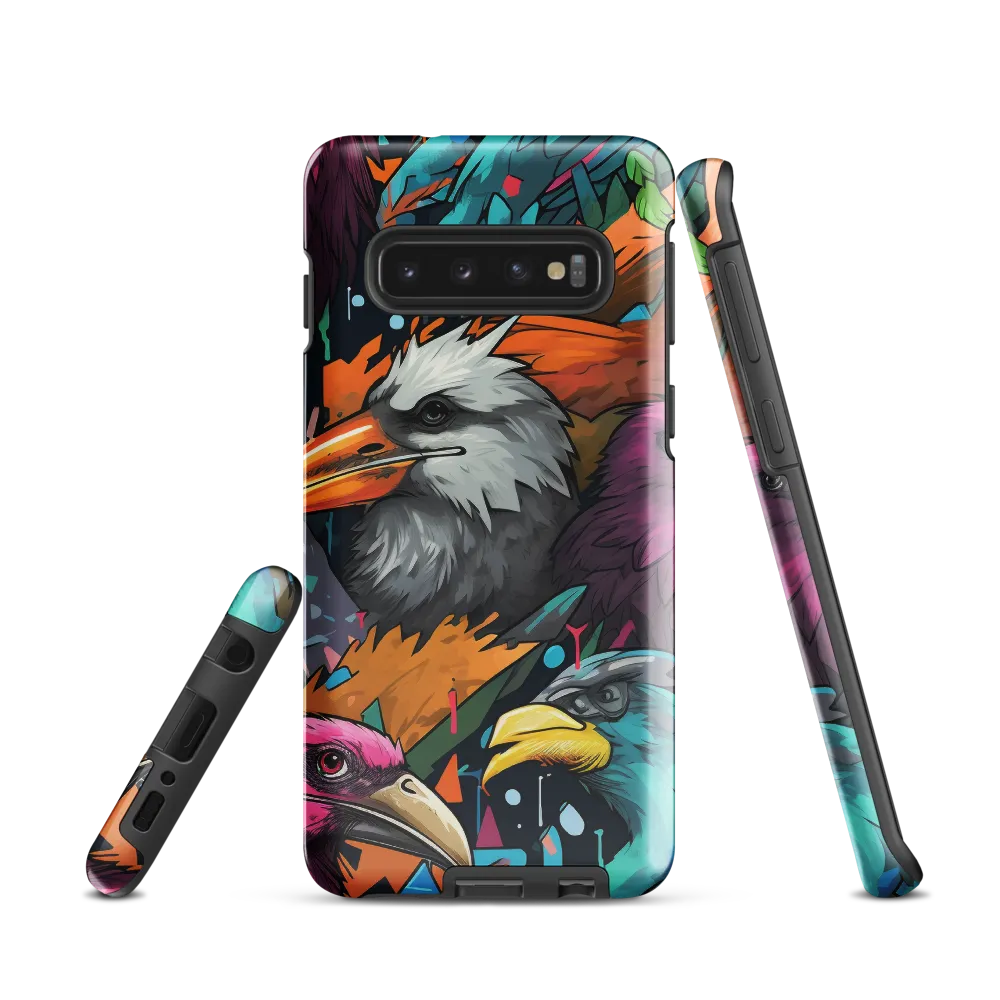 Avian Vortex: A Celebration of Color and Form