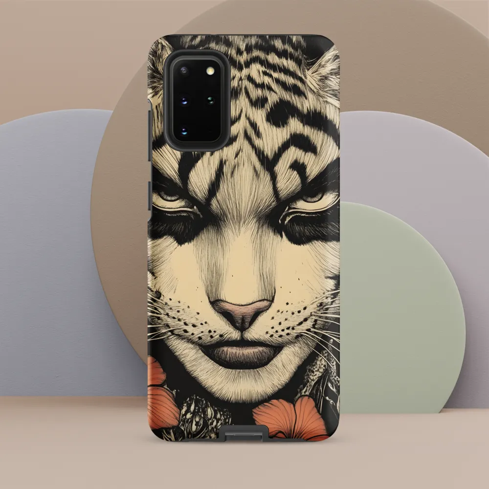 Feline Majesty: The Human-Leopard Connection | Phone Case |  S20 Plus | Tough Case | Matte